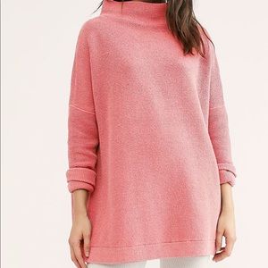 Pink ruby free people ottoman tunic size small